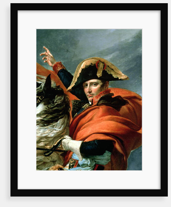 Detail of Napoleon Crossing the Alps on 20th May 1800 by Jacques Louis David