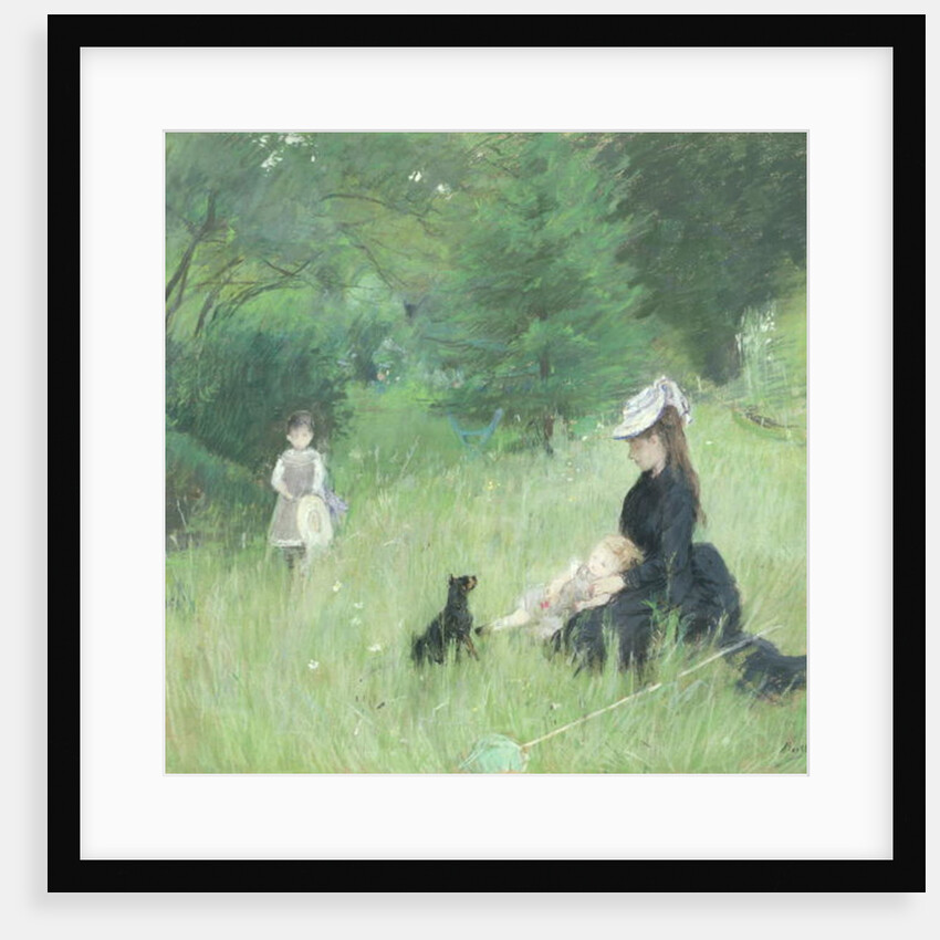 In a Park, c.1874 by Berthe Morisot