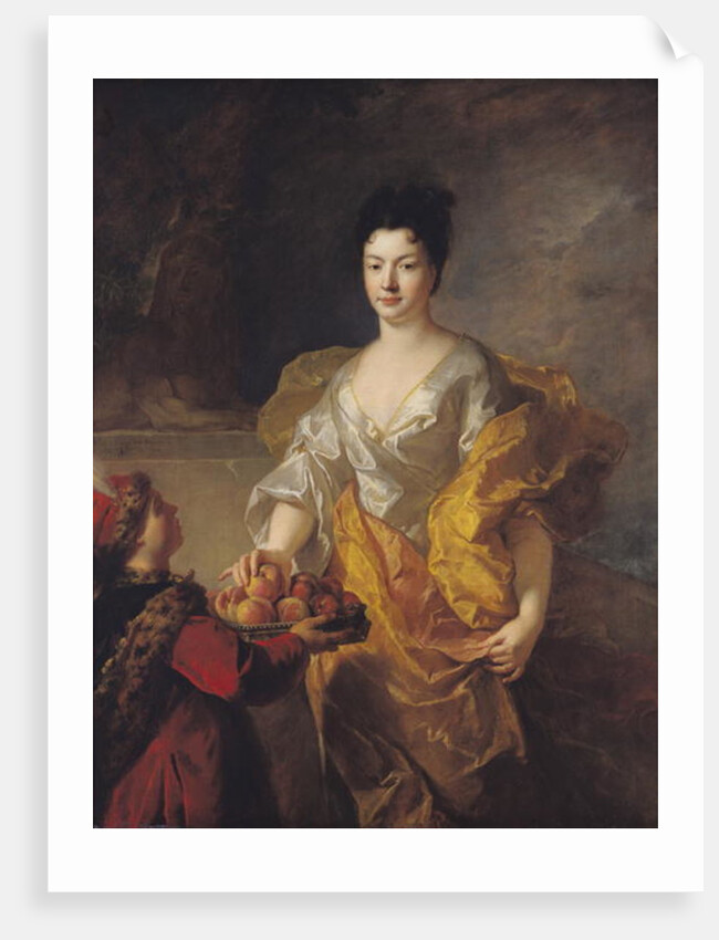 Anne-Marie de Bosmelet, Duchess of La Force, 1714 by Francois de Troy