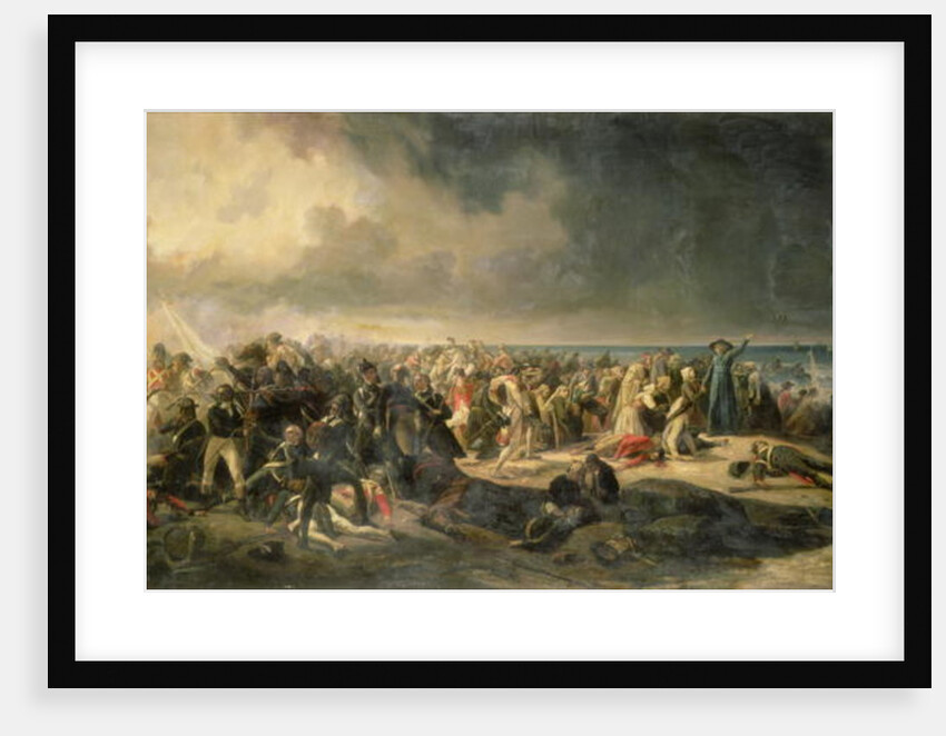 Scene of the Landing at Quiberon in 1795, 1850 by Jean Sorieul