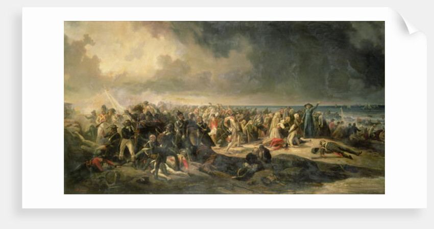 Scene of the Landing at Quiberon in 1795, 1850 by Jean Sorieul