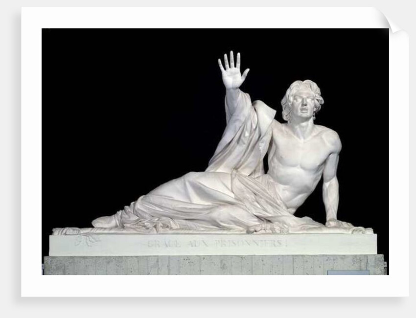 Monument to the memory of Charles-Artus de Bonchamps 1825 by Pierre Jean David d'Angers