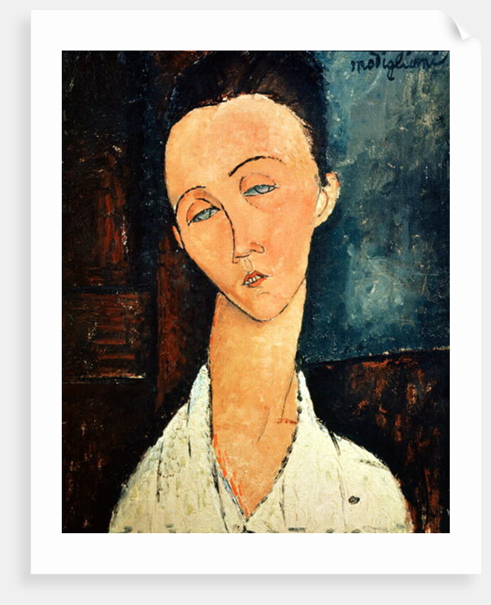 Portrait of Lunia Czechowska, 1918 by Amedeo Modigliani
