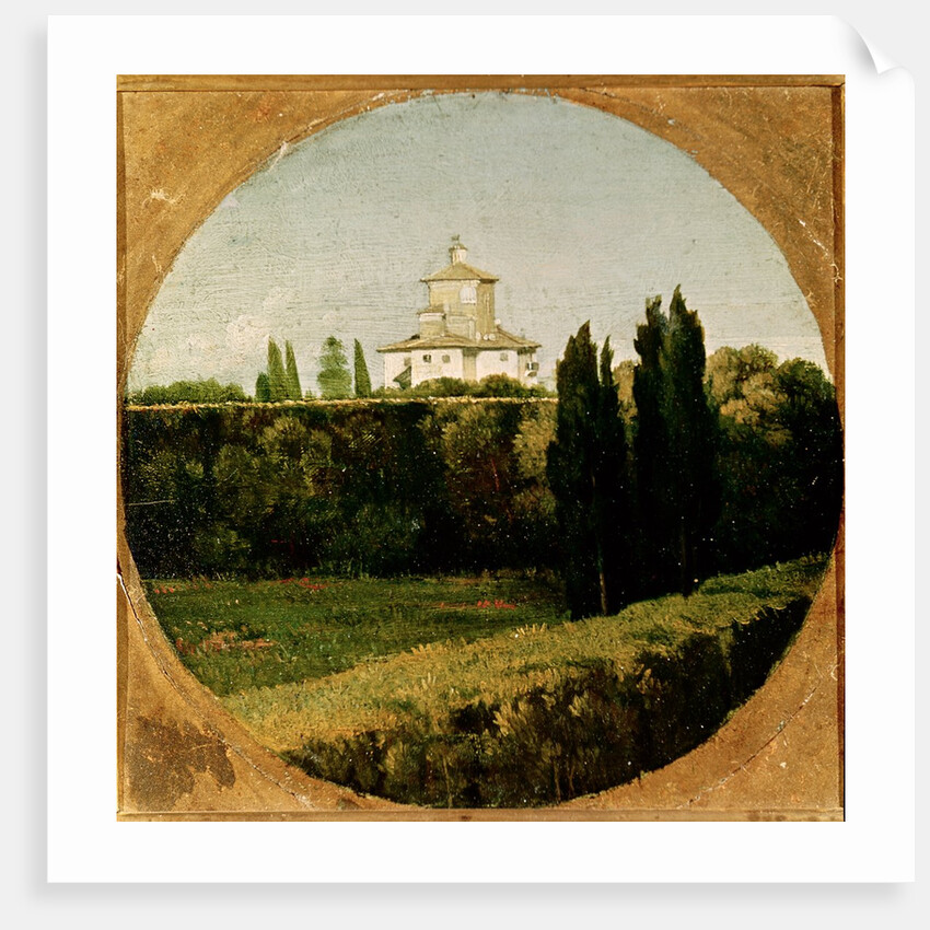 View of the Villa Medici, Rome by Jean Auguste Dominique Ingres