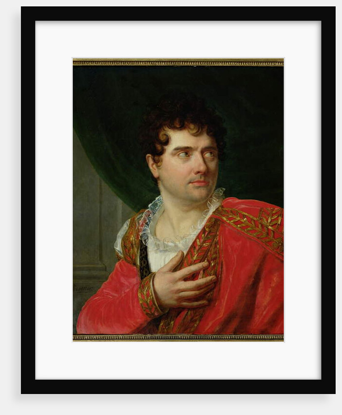 Portrait of Francois Joseph Talma by Henri Francois Riesener