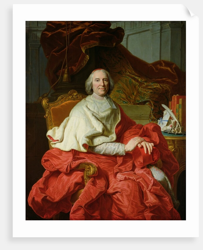 Andre Hercule de Fleury 1728 by Francois Stiemart