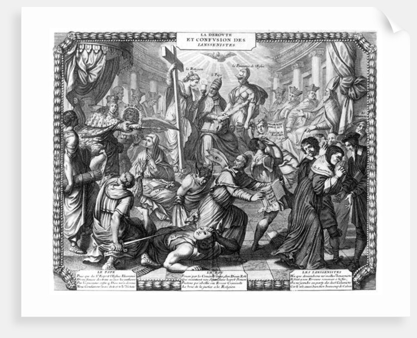 The Rout and Confusion of the Jansenists by French School