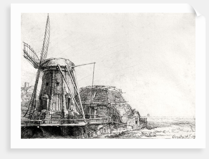The Mill, 1641 by Rembrandt Harmensz. van Rijn