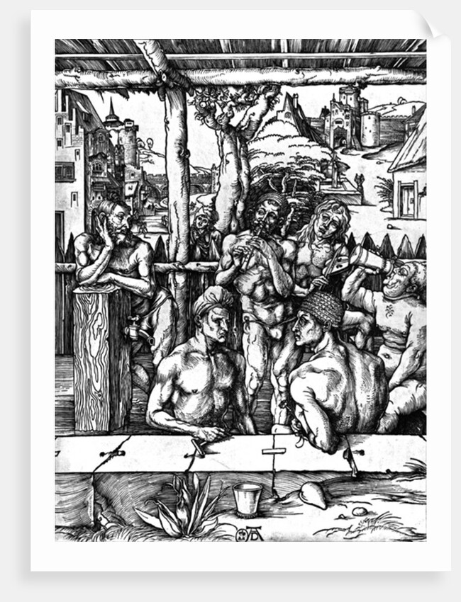 The Men's Bath, c.1498 by Albrecht Dürer or Duerer