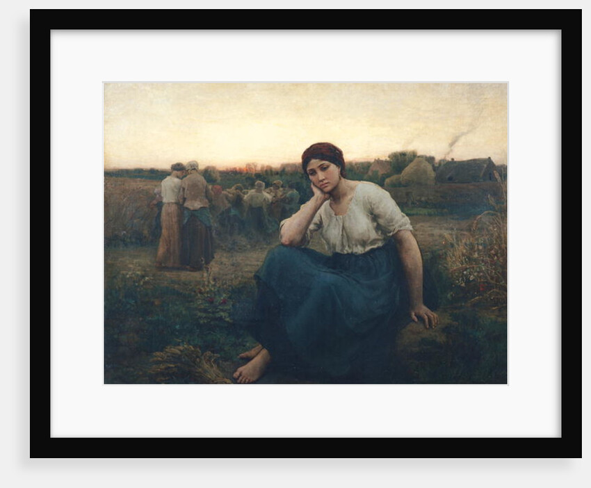 Evening, 1860 by Jules Breton