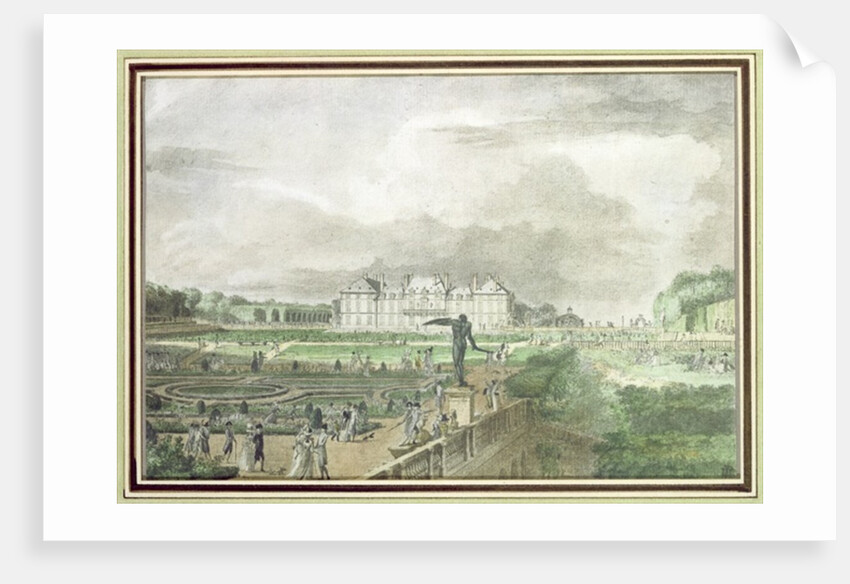 Chateau and Garden of Sceaux by Meunier