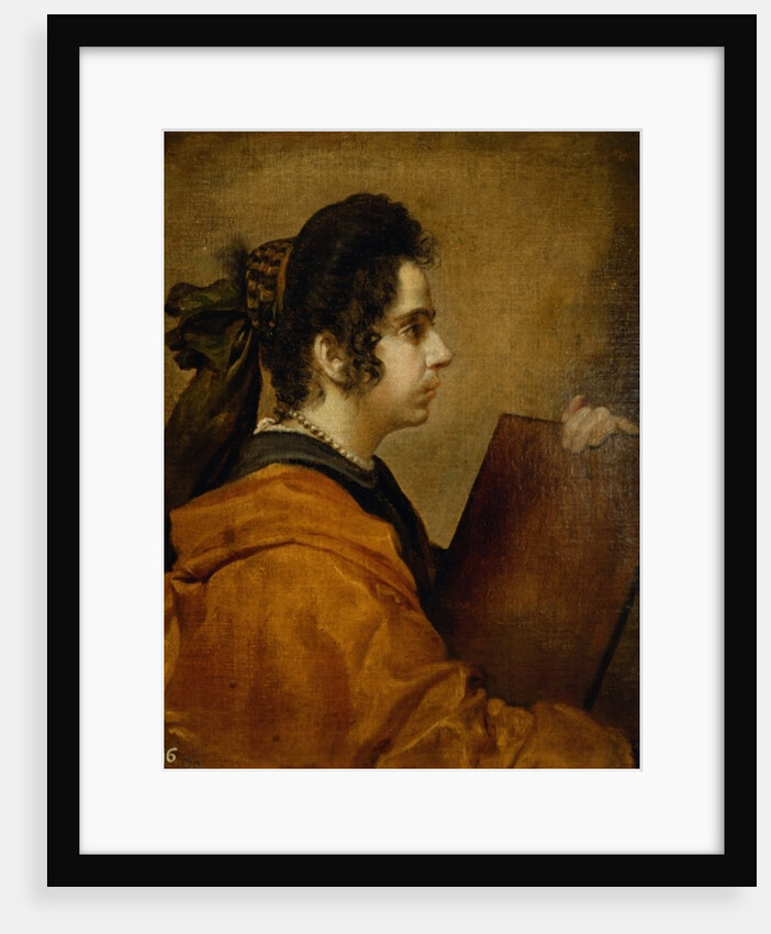 Portrait presumed to be Juana Pacheco as a Sibyl by Diego Rodriguez de Silva y Velazquez