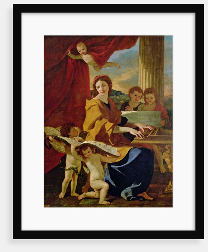 St. Cecilia by Nicolas Poussin