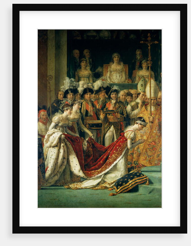 The Consecration of the Emperor Napoleon and the Coronation of the Empress Josephine by Pope Pius VII, 2nd December 1804 by Jacques Louis David