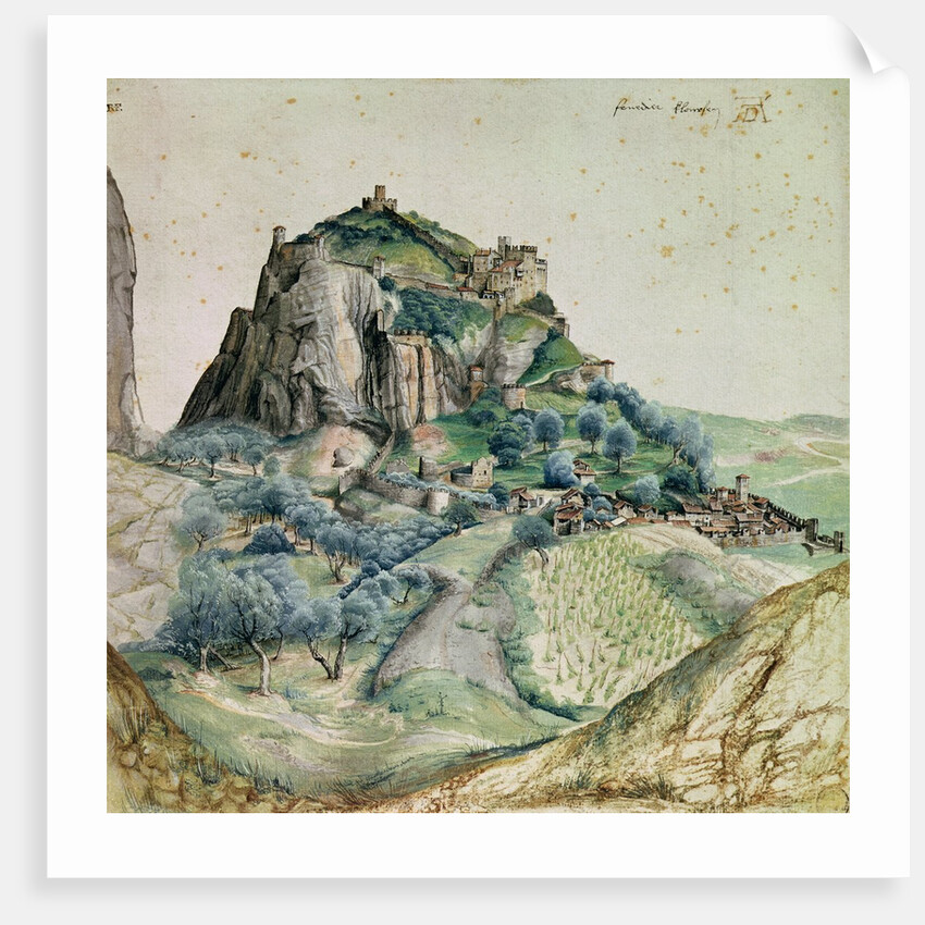 View of the Arco Valley in the Tyrol, 1495 by Albrecht Dürer or Duerer