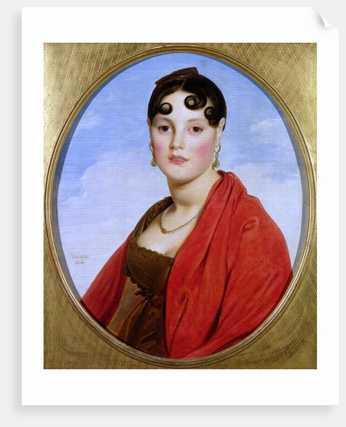Portrait of Madame Aymon, or La Belle Zelie, 1806 by Jean Auguste Dominique Ingres
