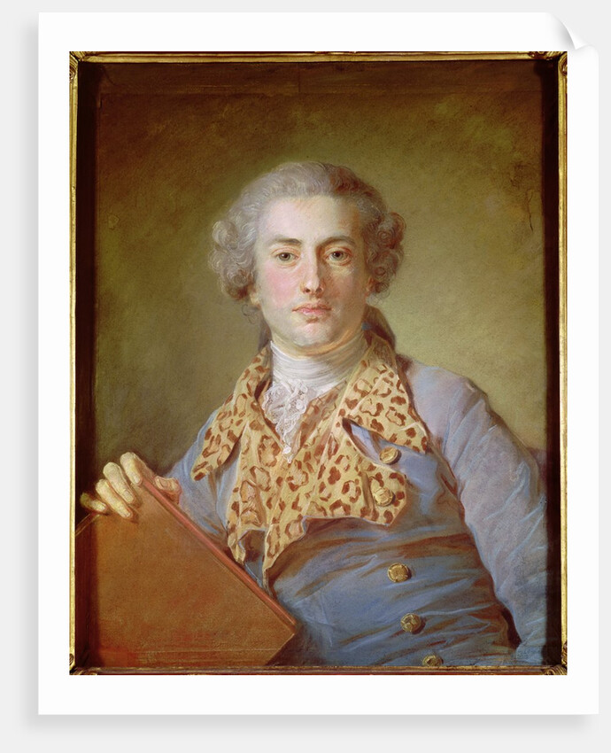 Portrait of Jean-Georges Noverre, 1764 by Jean-Baptiste Perronneau