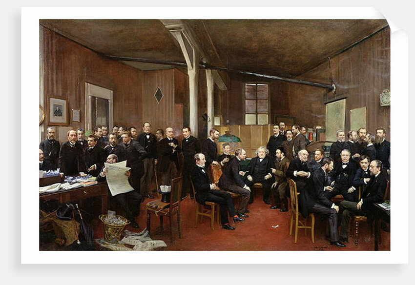 Le Journal des Debats, 1889 by Jean Beraud