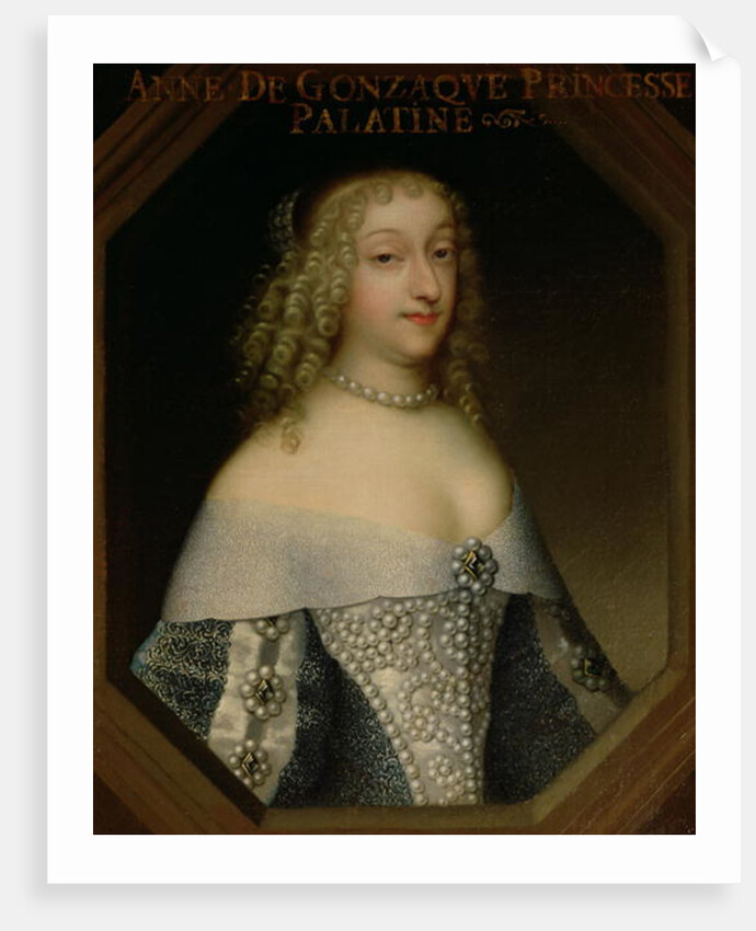 Anne de Gonzaga Princess Palatine by French School