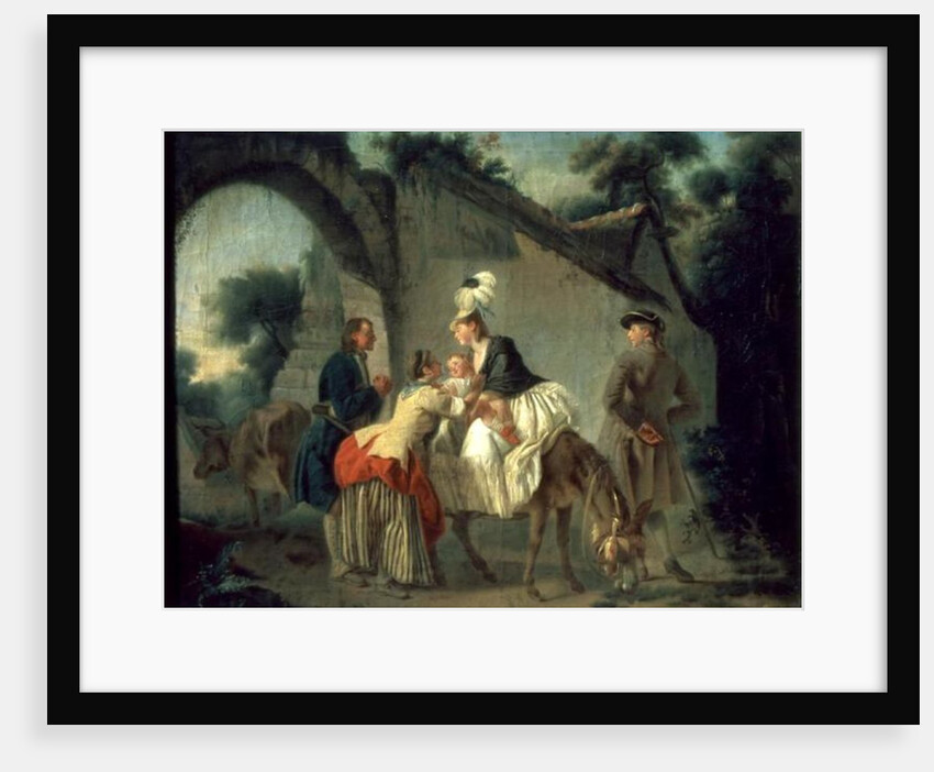 Farewell to the Nursemaid, 1777 by Etienne Aubry