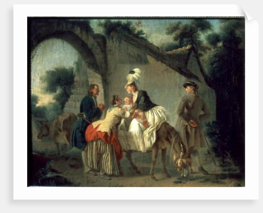 Farewell to the Nursemaid, 1777 by Etienne Aubry