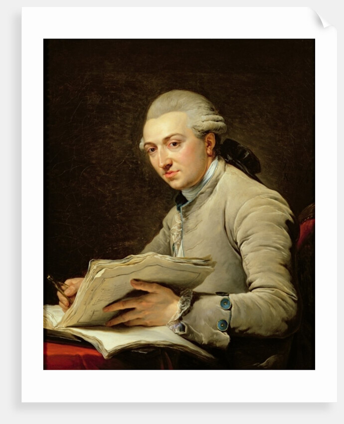 Pierre Rousseau 1774 by Francois Andre Vincent