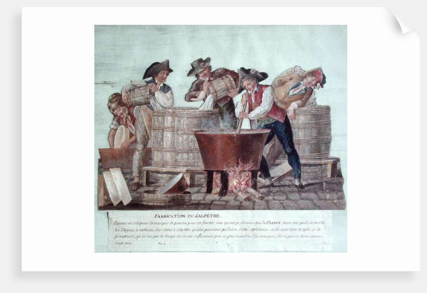 Making Saltpetre by Lesueur Brothers