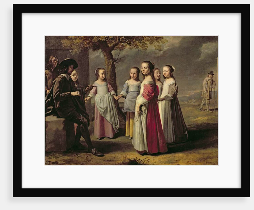 The Children's Dance by Mathieu (attr. to) Le Nain