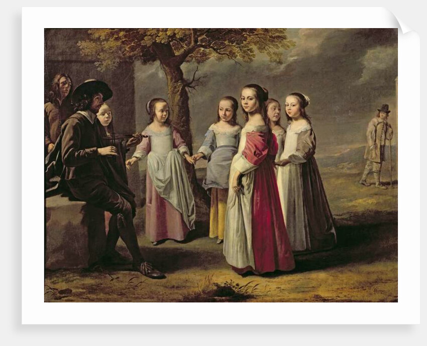 The Children's Dance by Mathieu (attr. to) Le Nain