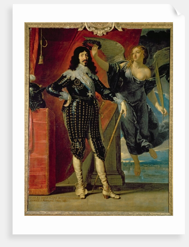 Louis XIII Crowned by Victory, 1635 by Philippe de Champaigne