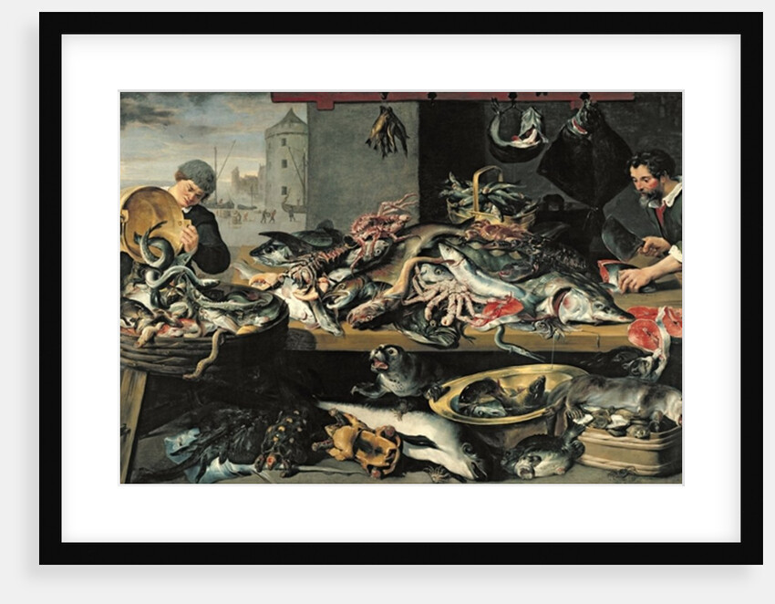 The Fish Market by Frans Snyders or Snijders