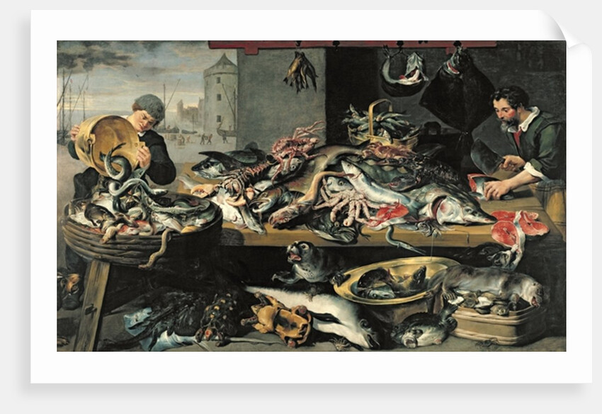 The Fish Market by Frans Snyders or Snijders