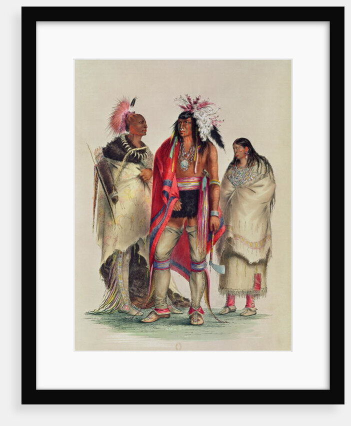 North American Indians, c.1832 by George Catlin