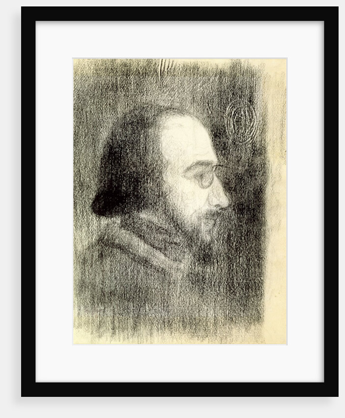 Erik Satie c.1886 by Paul Signac