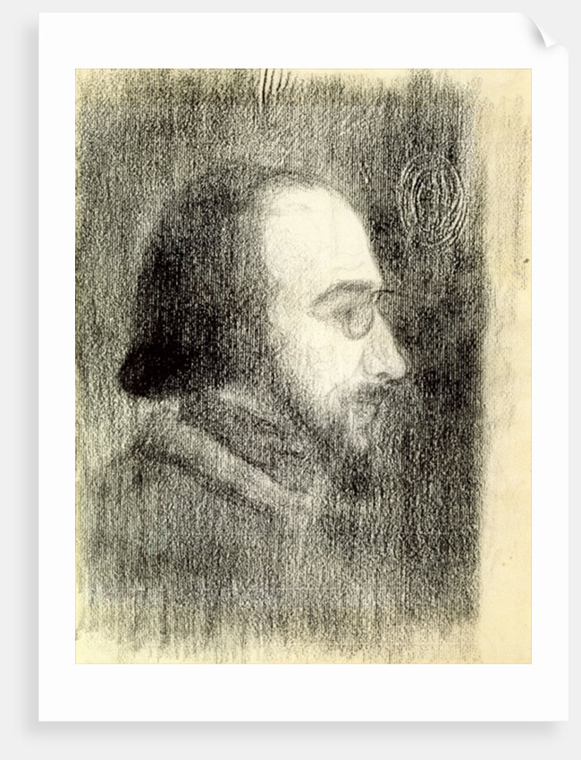 Erik Satie c.1886 by Paul Signac