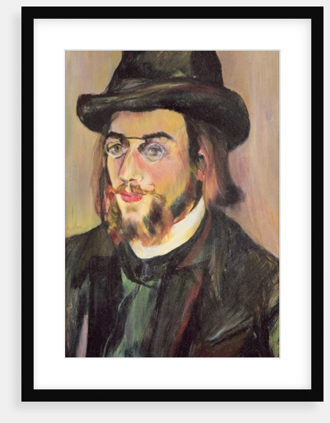 Portrait of Erik Satie c.1892 by Marie Clementine Valadon