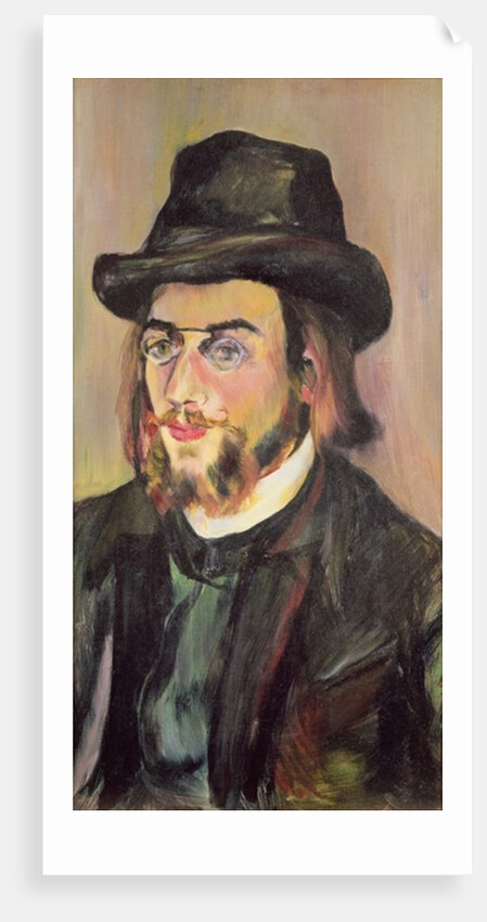 Portrait of Erik Satie c.1892 by Marie Clementine Valadon