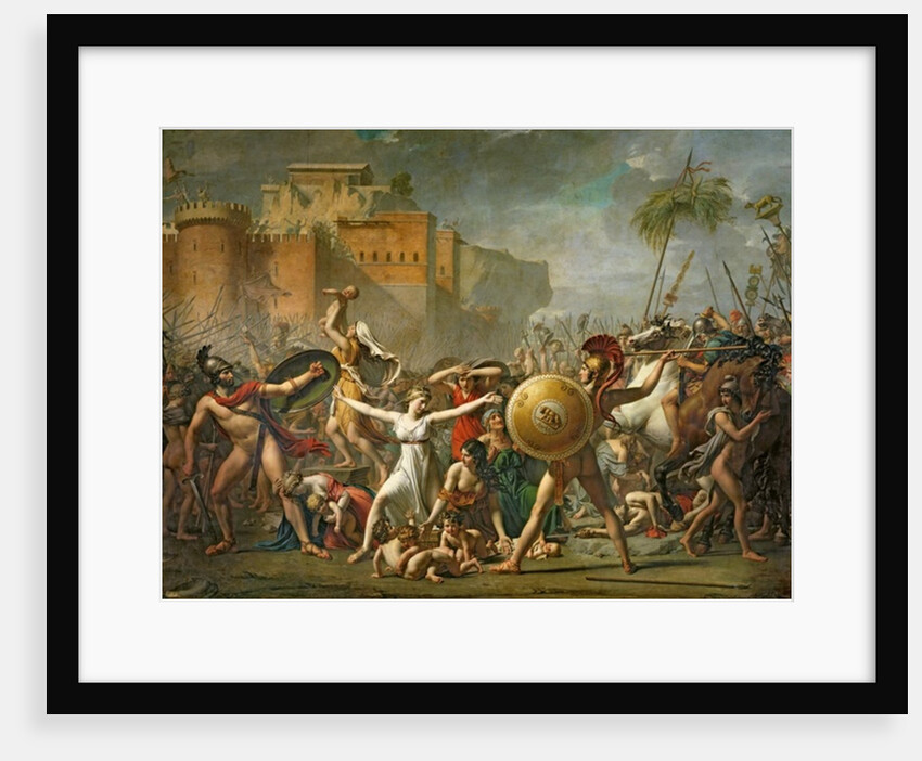 The Sabine Women, 1799 by Jacques Louis David