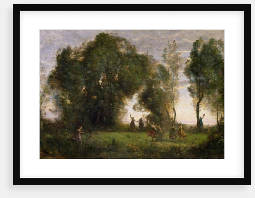The Dance of the Nymphs by Jean Baptiste Camille Corot