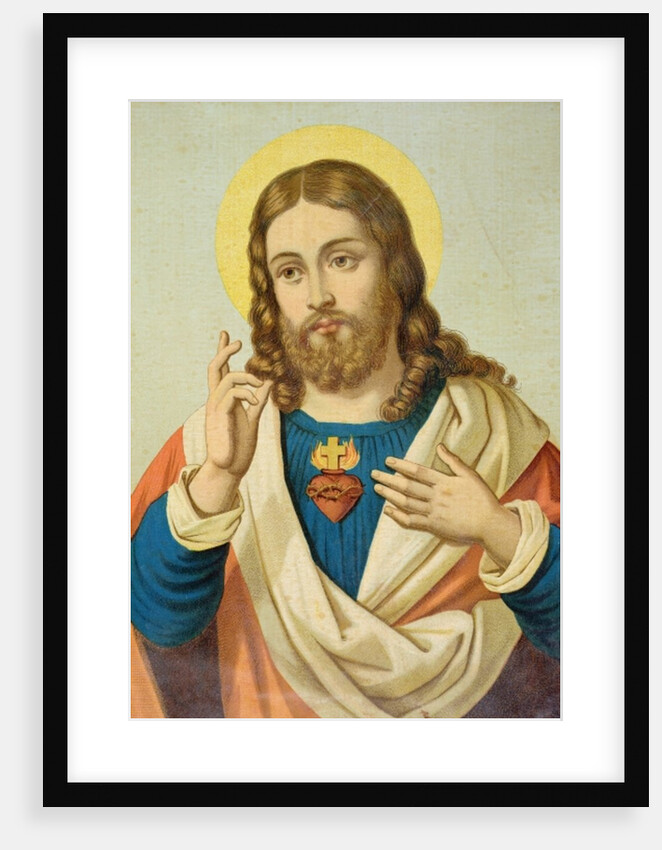 The Sacred Heart by French School