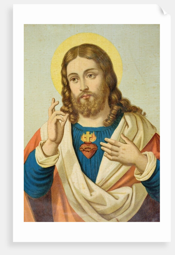 The Sacred Heart by French School
