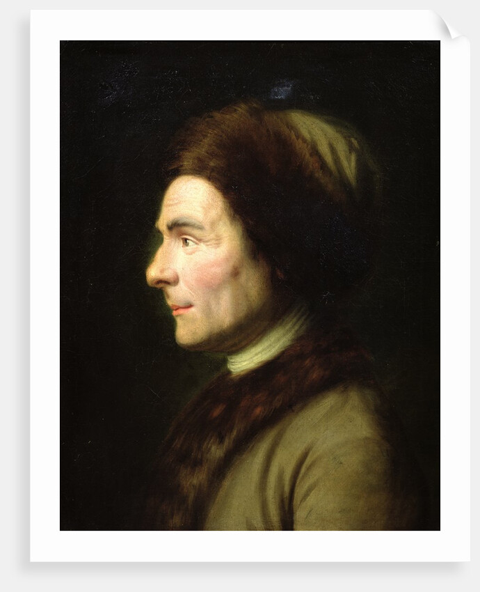 Portrait of Jean-Jacques Rousseau by French School