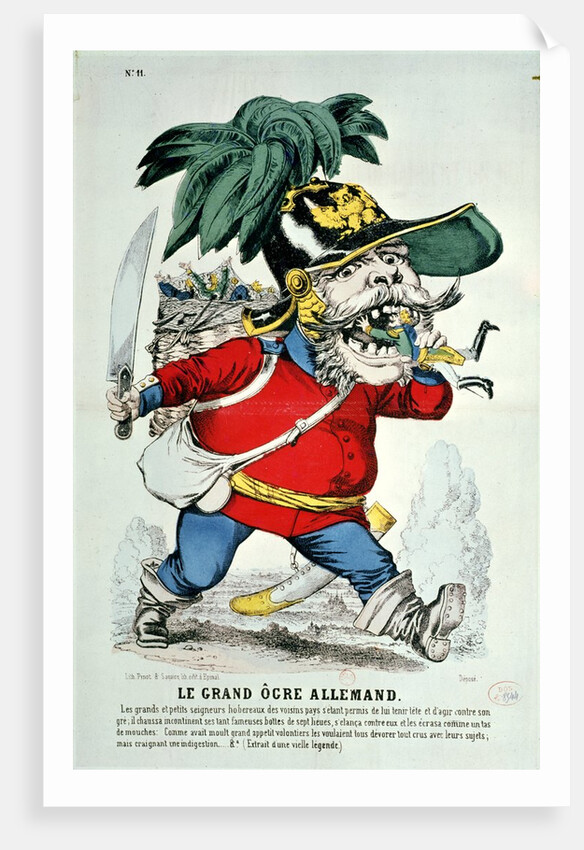 The Giant German Ogre by French School