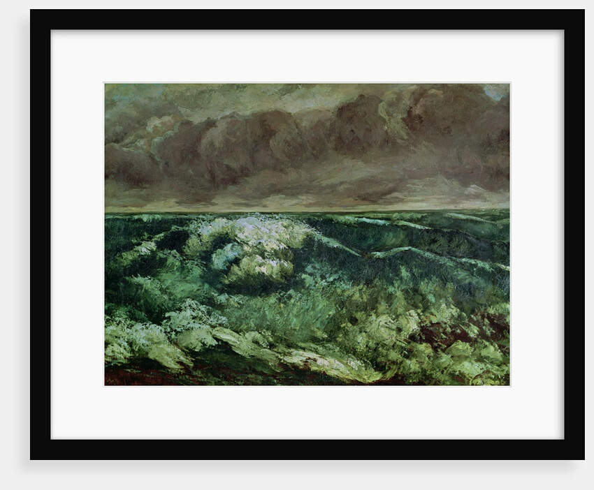 The Wave, after 1870 by Gustave Courbet