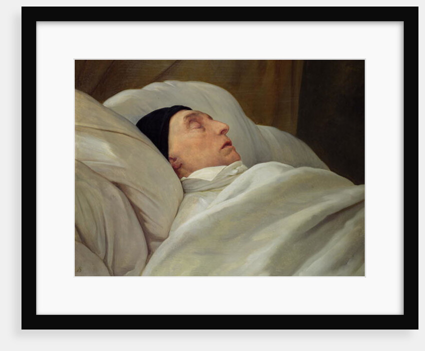 Marie Joseph Marquis de La Fayette, on his Deathbed by Ary Scheffer