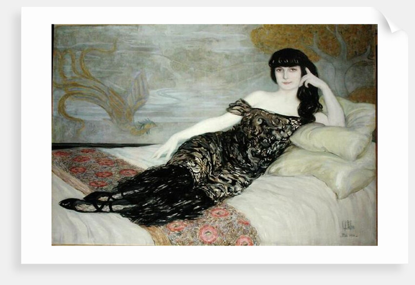 Anna de Noailles, 1914 by Clementine-Helene Dufau