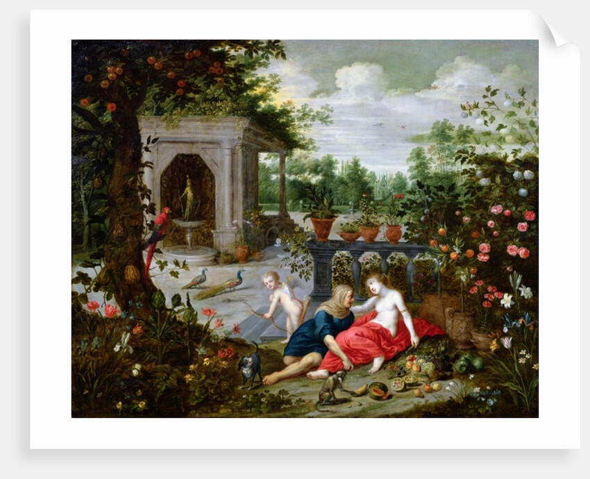 Vertumnus and Pomona by Hendrik van the Elder Balen