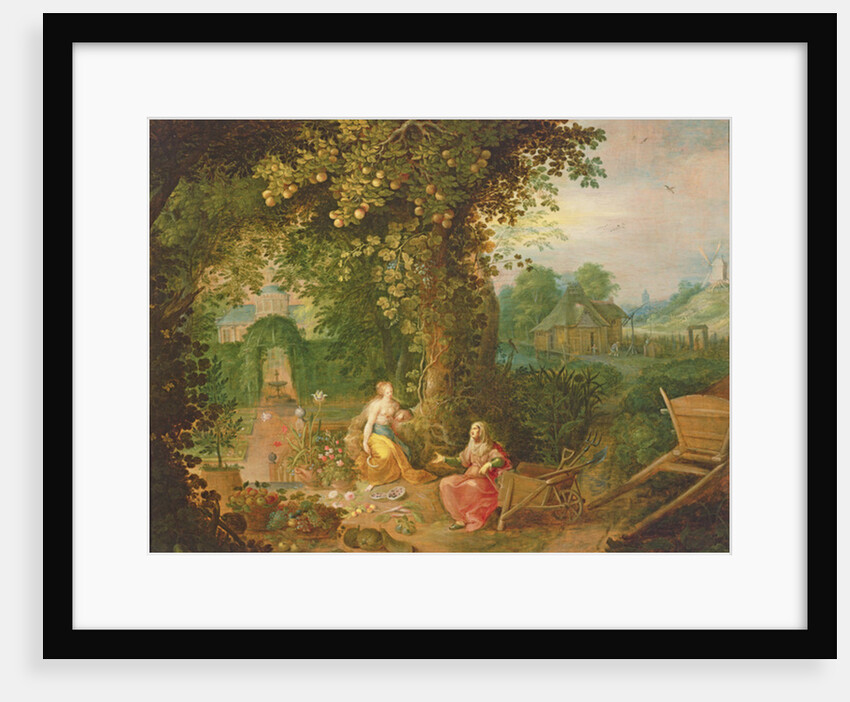 Vertumnus and Pomona by Frans II the Younger Francken