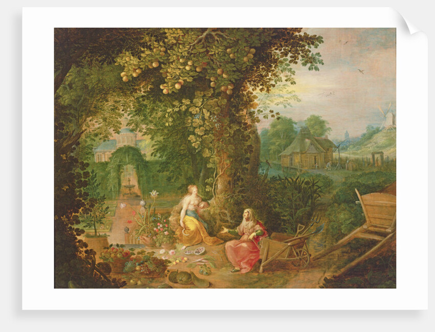 Vertumnus and Pomona by Frans II the Younger Francken