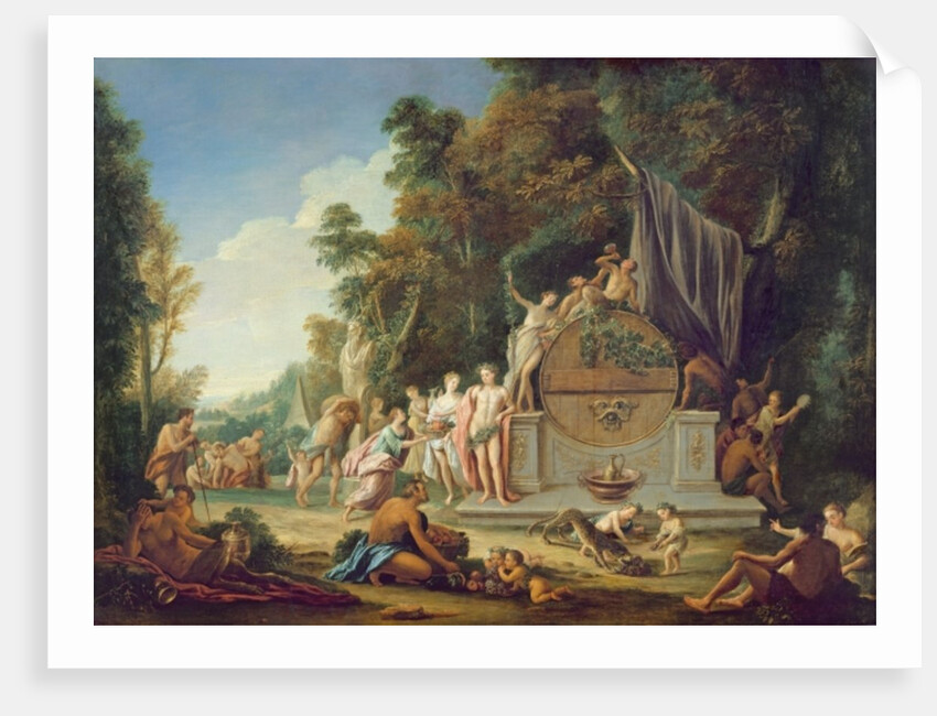 Fete Galante in Honour of Bacchus by Jean Jacques Spoede